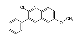 2-Chloro-6-methoxy-3-phenylquinoline 85274-57-3