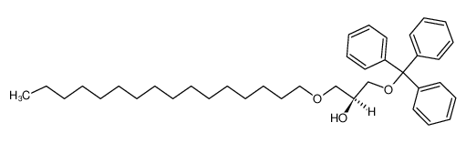 96093-53-7 spectrum, (S)-3-(1-hexadecyloxy)-1-(trityloxy)propan-2-ol