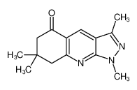 1,3,7,7-Tetramethyl-1,6,7,8-tetrahydro-5H-pyrazolo[3,4-b]quinolin -5-one 556016-19-4