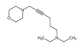 N,N-diethyl-6-morpholinohex-4-yn-1-amine 6628-91-7