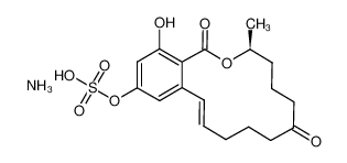 玉米烯酮4-硫酸盐铵盐