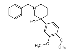 61832-55-1 1-benzyl-3-(3,4-dimethoxyphenyl)piperidin-3-ol