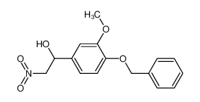 60372-07-8 1-(3-methoxy-4-benzyloxyphenyl)-2-nitroethanol