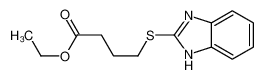 74989-05-2 ethyl 4-(1H-benzimidazol-2-ylsulfanyl)butanoate