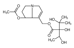 [(7R,8R)-7-acetyloxy-5,6,7,8-tetrahydro-3H-pyrrolizin-1-yl]methyl (2R)-2,3-dihydroxy-2-[(1S)-1-hydroxyethyl]-3-methylbutanoate