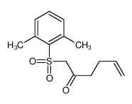 923002-02-2 1-(2,6-dimethylphenyl)sulfonylhex-5-en-2-one