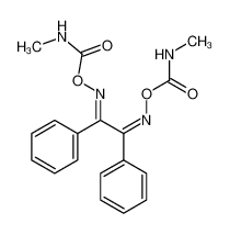 [(Z)-[(2E)-2-(methylcarbamoyloxyimino)-1,2-diphenylethylidene]amino] N-methylcarbamate 57169-31-0