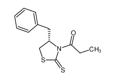 (S)-1-(4-benzyl-2-thioxothiazolidin-3-yl)-propan-1-one 263764-23-4