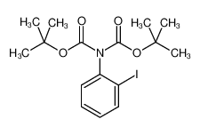 tert-butyl N-(2-iodophenyl)-N-[(2-methylpropan-2-yl)oxycarbonyl]carbamate 870703-53-0