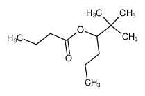 100385-74-8 butyric acid-(1-tert-butyl-butyl ester)