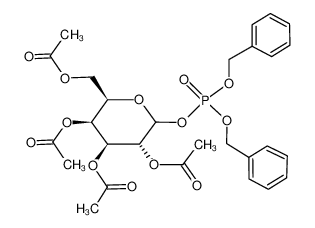 374726-34-8 Acetic acid (3R,4S,5S,6R)-4,5-diacetoxy-6-acetoxymethyl-2-(bis-benzyloxy-phosphoryloxy)-tetrahydro-pyran-3-yl ester