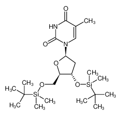 3,5-双-o-(t-丁基二甲基甲硅烷基)胸腺嘧啶脱氧核苷