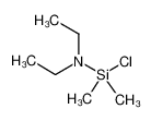 6026-02-4 structure, C6H16ClNSi