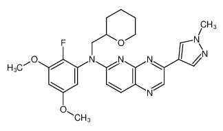 1431871-65-6 structure, C25H27FN6O3