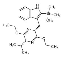 220906-02-5 structure, C23H35N3O2Si