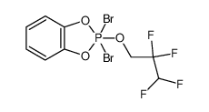 127054-67-5 structure, C9H7Br2F4O3P