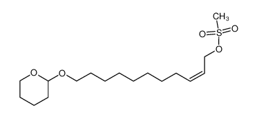 116194-88-8 (Z)-11-((tetrahydro-2H-pyran-2-yl)oxy)undec-2-en-1-yl methanesulfonate