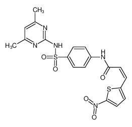 429622-48-0 structure, C19H17N5O5S2