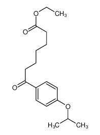 乙基7-(4-异丙氧基苯基)-7-氧代庚酸酯