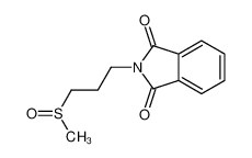 2-(3-methylsulfinylpropyl)isoindole-1,3-dione 98184-57-7