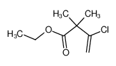 97987-62-7 spectrum, 3-Chloro-2,2-dimethyl-but-3-enoic acid ethyl ester