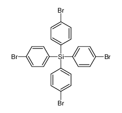 18733-98-7 structure, C24H16Br4Si