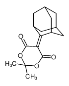 51757-47-2 5-(2-亚金刚烷基)-2,2-二甲基-1,3-二噁烷-4,6-二酮