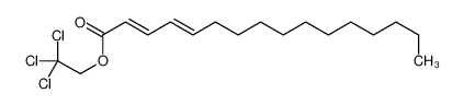 552336-44-4 2,2,2-trichloroethyl hexadeca-2,4-dienoate