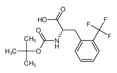 N-叔丁氧羰基-D-2-三氟甲基苯丙氨酸