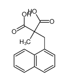 4512-61-2 2-methyl-2-(naphthalen-1-ylmethyl)propanedioic acid