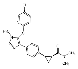 1242441-26-4 structure, C21H21ClN4OS