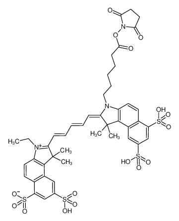 442912-55-2 structure, C45H47N3O16S4