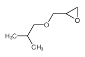 2-(2-methylpropoxymethyl)oxirane 3814-55-9