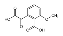 17802-94-7 (2-carboxy-3-methoxy-phenyl)-glyoxylic acid