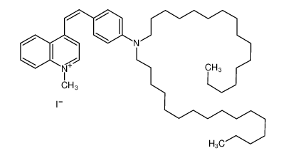 4-(p-Dihexadecylaminostyryl)-N-methylquinolinium iodide 135367-81-6