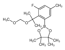 1437053-00-3 spectrum, 2-(3-fluoro-2-(2-(methoxymethoxy)propan-2-yl)-5-methylphenyl)-4,4,5,5-tetramethyl-1,3,2-dioxaborolane