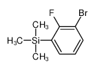 161957-53-5 structure, C9H12BrFSi