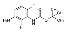 tert-butyl N-(3-amino-2,6-difluorophenyl)carbamate 535170-20-8