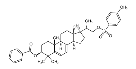 (20S)-4,4-dimethyl-20-[((toluene-4-sulfonyl)oxy)methyl]-pregna-5,7-dien-3β-ol benzoate 552302-71-3