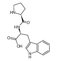 (2S)-3-(1H-indol-3-yl)-2-[[(2S)-pyrrolidine-2-carbonyl]amino]propanoic acid 35310-39-5