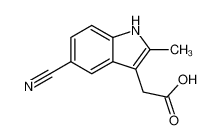 5-氰基-2-甲基吲哚-3-乙酸