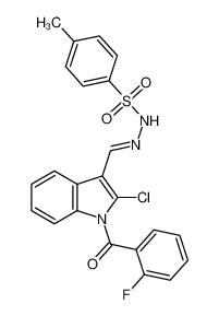 70952-16-8 structure, C23H17ClFN3O3S