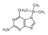 75773-58-9 structure, C8H12ClN5Si