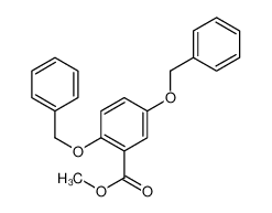 106296-25-7 spectrum, methyl 2,5-bis(phenylmethoxy)benzoate