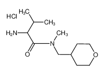 2-Amino-N,3-dimethyl-N-(tetrahydro-2H-pyran-4-ylmethyl)butanamide hydrochloride