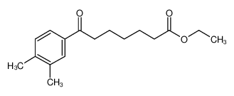 ETHYL 7-(3,4-DIMETHYLPHENYL)-7-OXOHEPTANOATE 898793-12-9