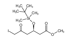 1337981-89-1 methyl (R)-3-((tert-butyldimethylsilyl)oxy)-6-iodo-5-oxohexanoate