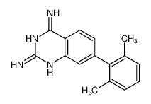 7-(2,6-Dimethylphenyl)-2,4-quinazolinediamine 887232-96-4