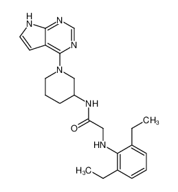 1270014-49-7 structure, C23H30N6O