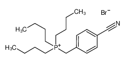 tributyl-[(4-cyanophenyl)methyl]phosphanium,bromide